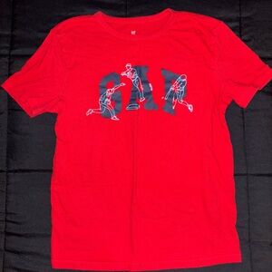 GAP Red Sports Graphic Men's Tee